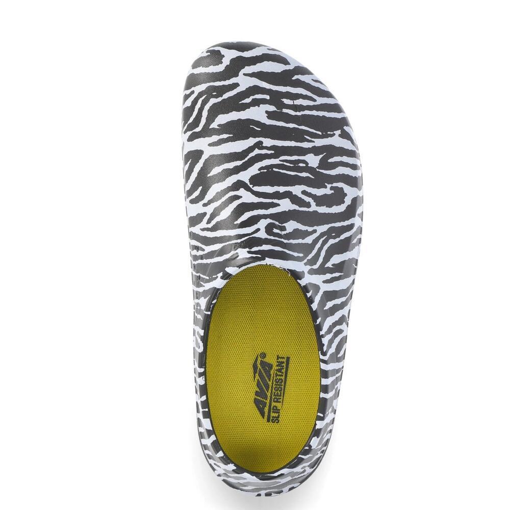 Avia Flame Slip Resistant Clogs For Women, Slip On Work Shoes Size 8 - Picture 2 of 6